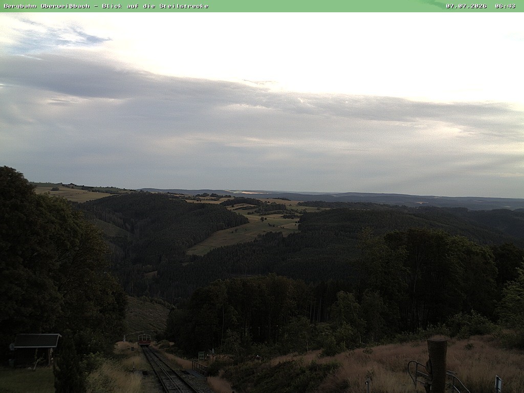 Archived image Webcam Oberweißbach Mountain railway
