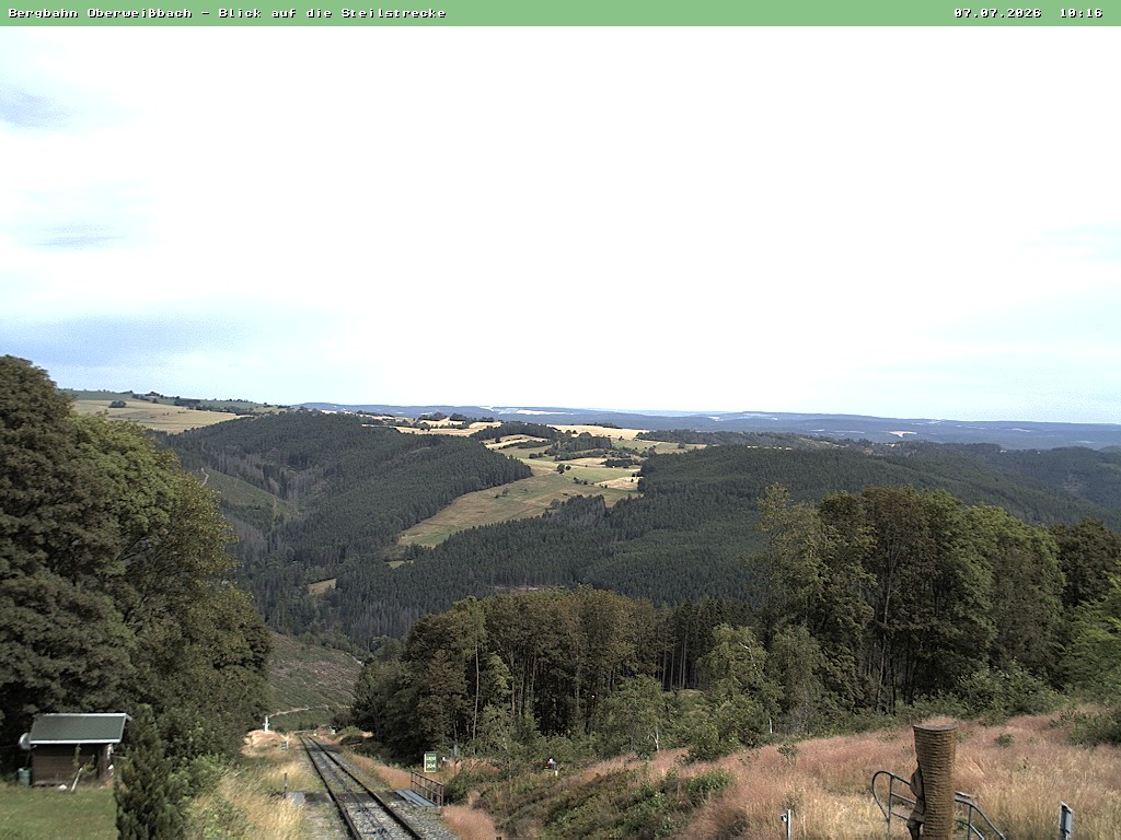 Archived image Webcam Oberweißbach Mountain railway
