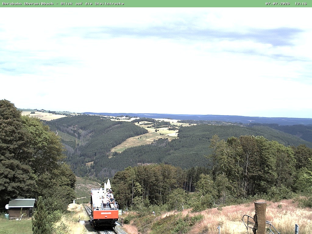 Archived image Webcam Oberweißbach Mountain railway