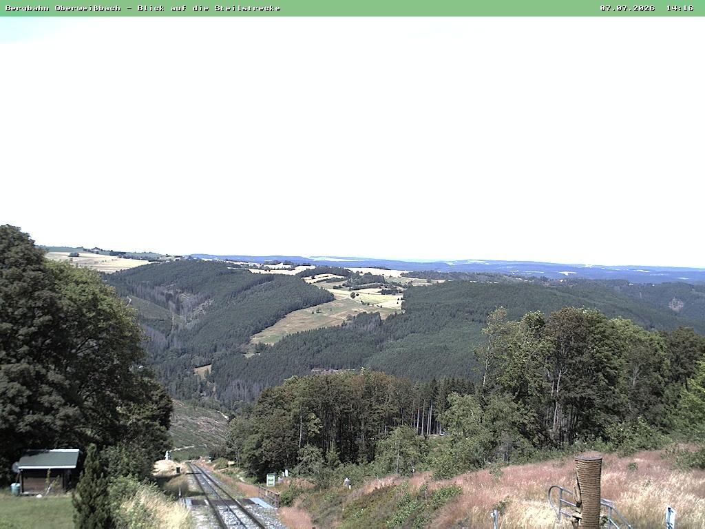 Archived image Webcam Oberweißbach Mountain railway