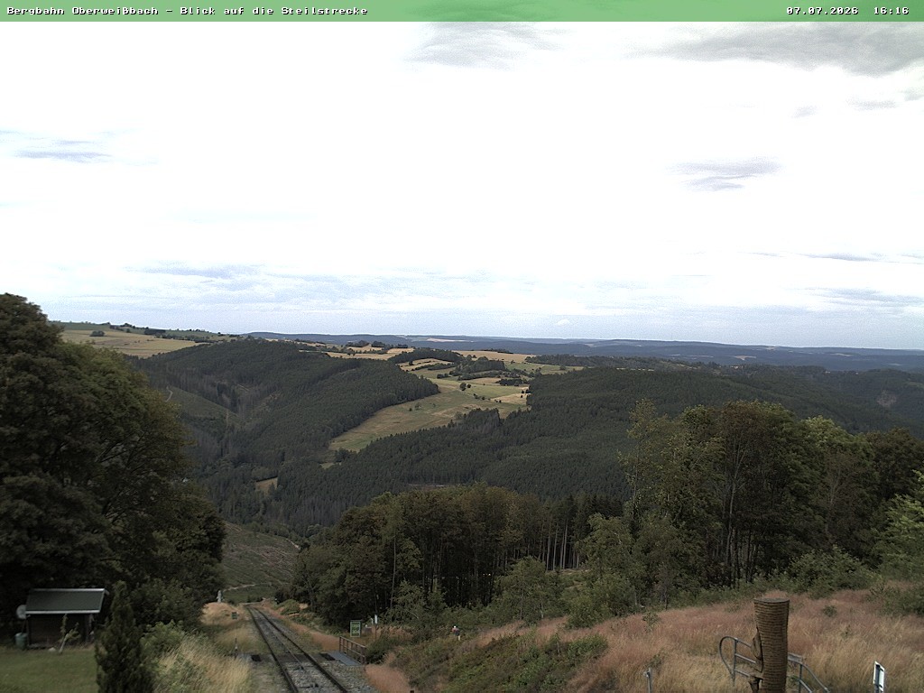 Archived image Webcam Oberweißbach Mountain railway