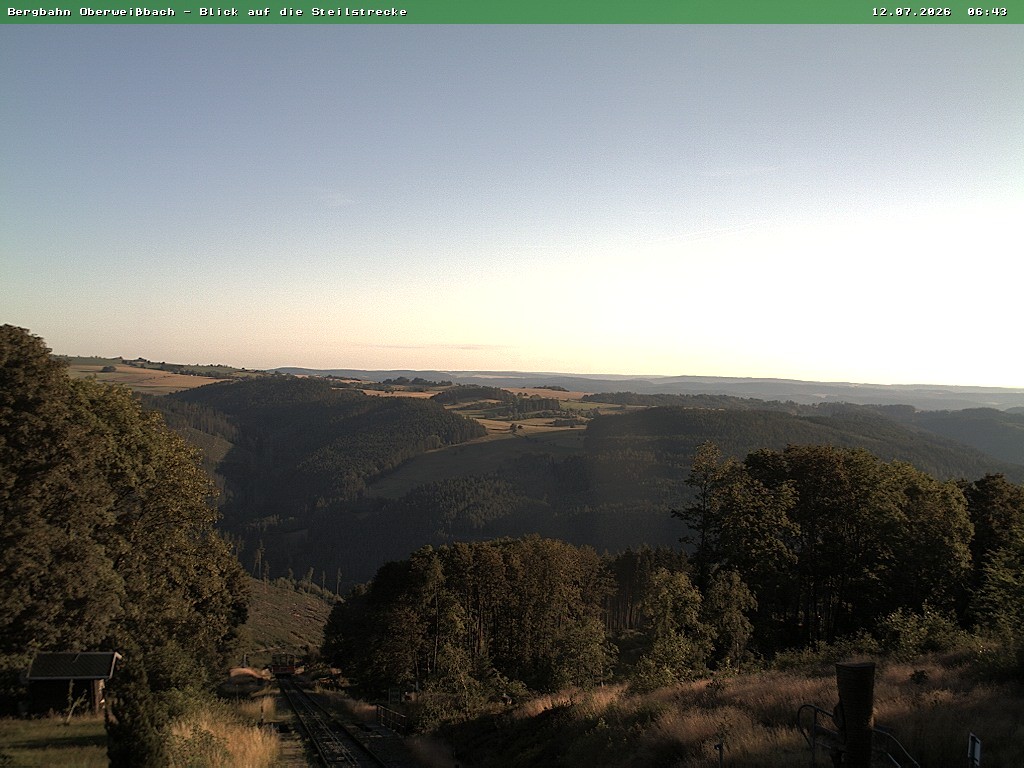 Archived image Webcam Oberweißbach Mountain railway