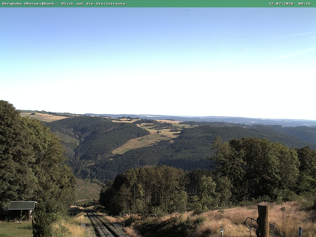 Archived image Webcam Oberweißbach Mountain railway
