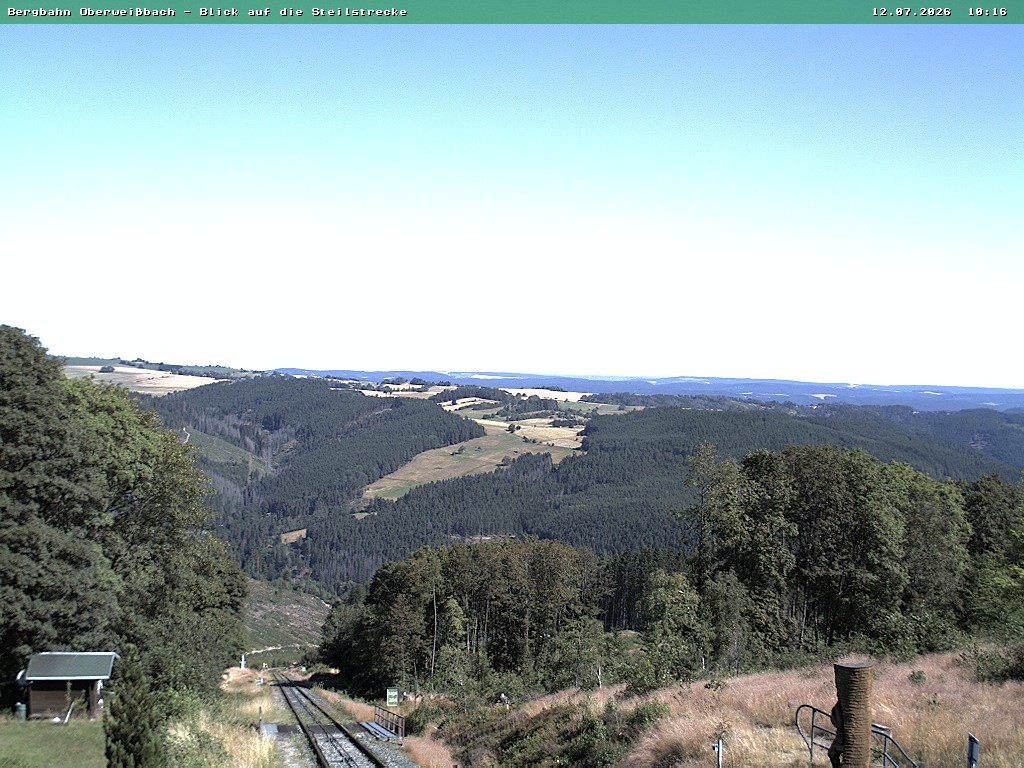 Archived image Webcam Oberweißbach Mountain railway