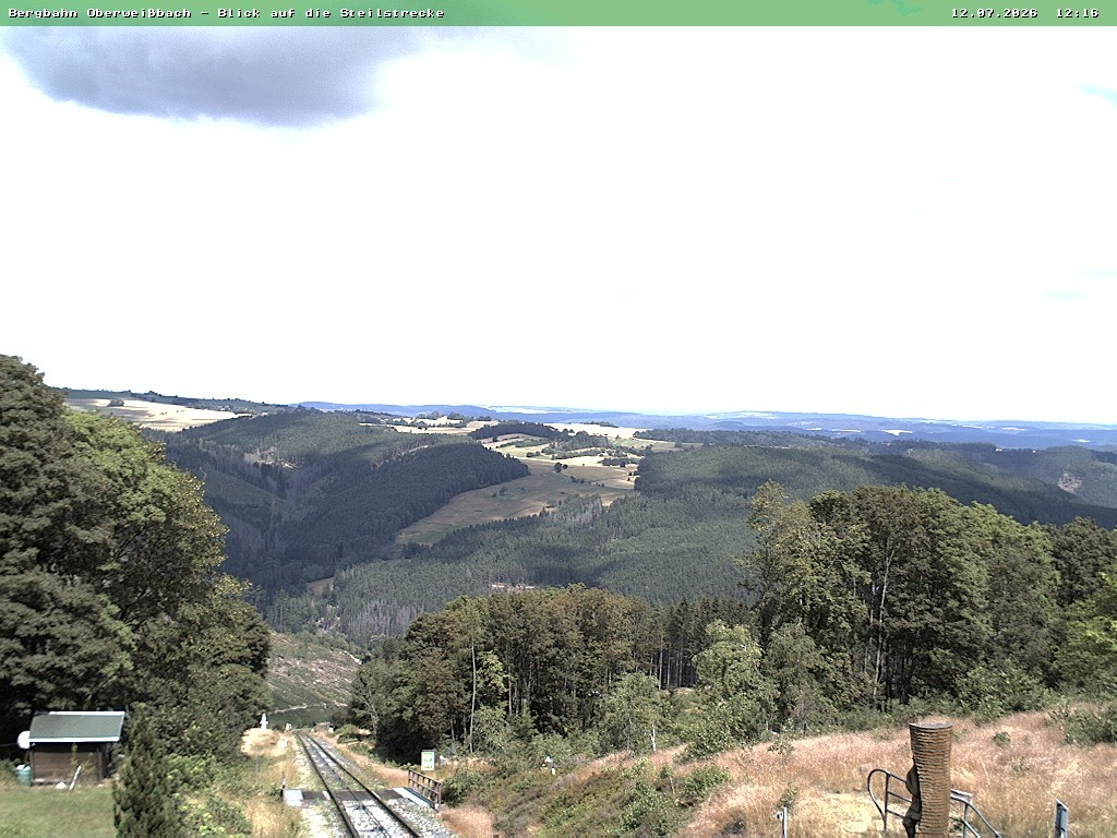 Archived image Webcam Oberweißbach Mountain railway