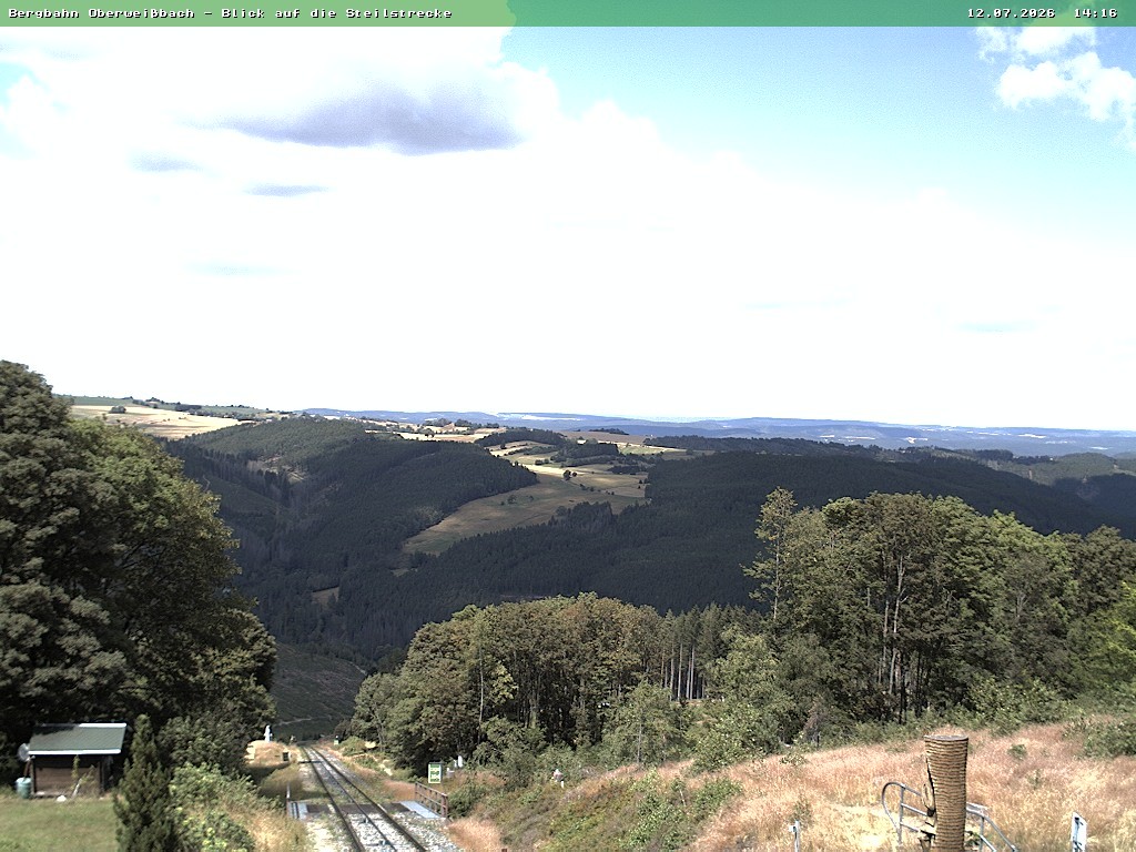 Archived image Webcam Oberweißbach Mountain railway