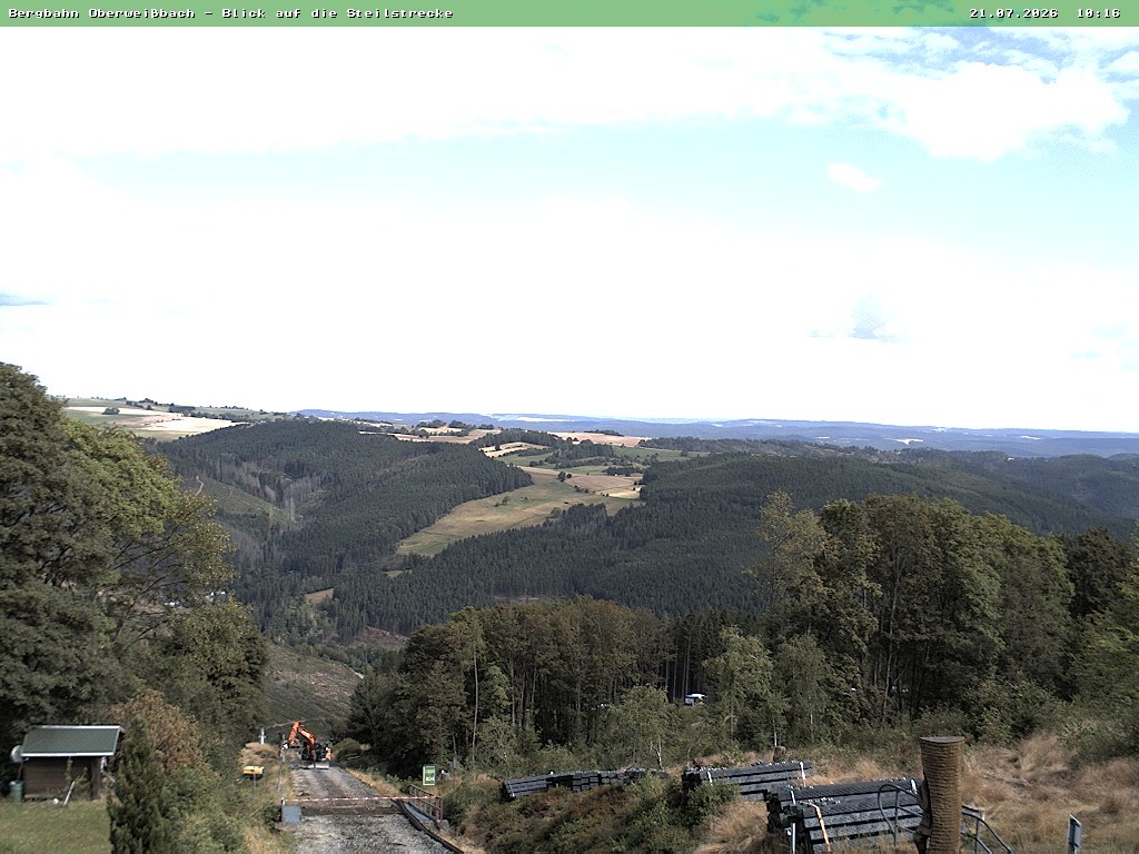 Archived image Webcam Oberweißbach Mountain railway