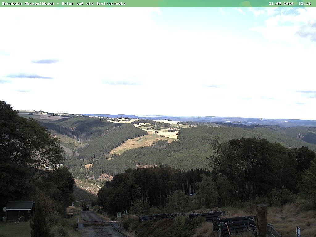 Archived image Webcam Oberweißbach Mountain railway