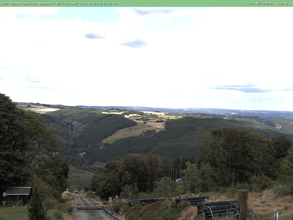 Archived image Webcam Oberweißbach Mountain railway