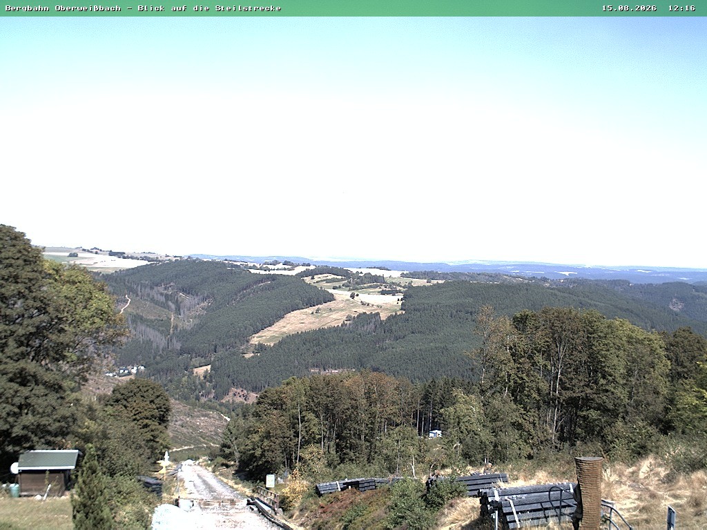 Archived image Webcam Oberweißbach Mountain railway