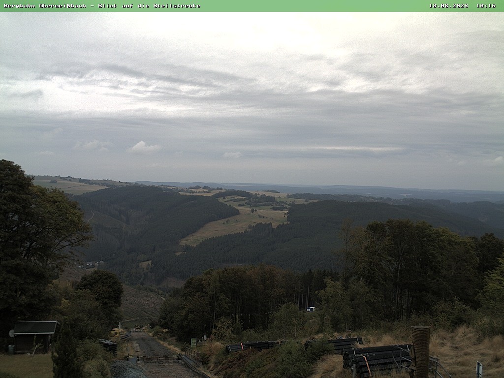 Archived image Webcam Oberweißbach Mountain railway