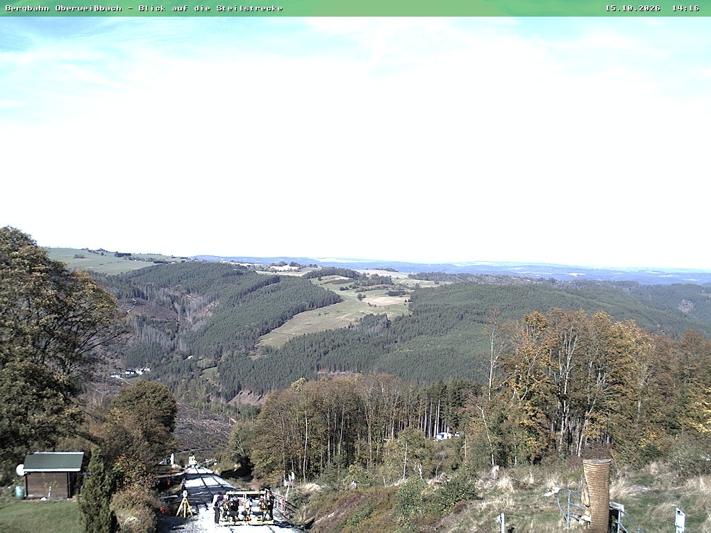 Archived image Webcam Oberweißbach Mountain railway