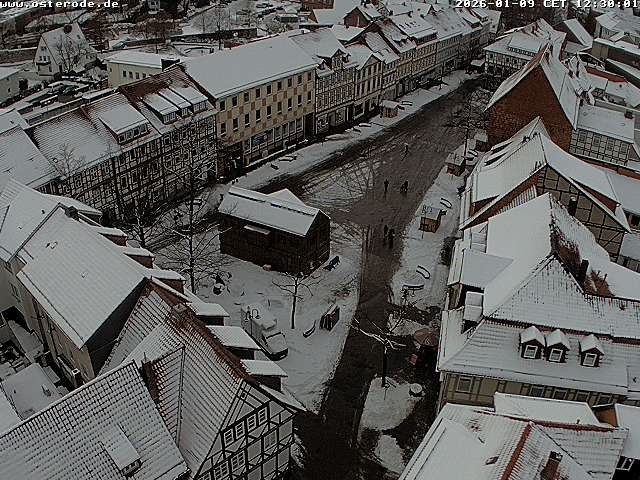 Archiv Foto Webcam Osterode Stadtzentrum