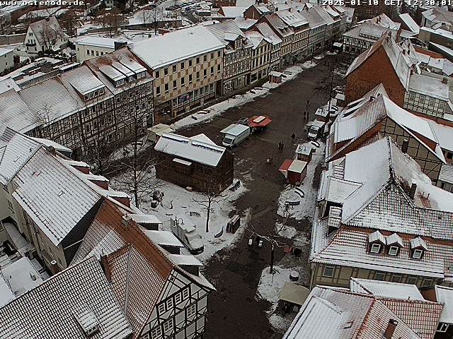 Archiv Foto Webcam Osterode Stadtzentrum