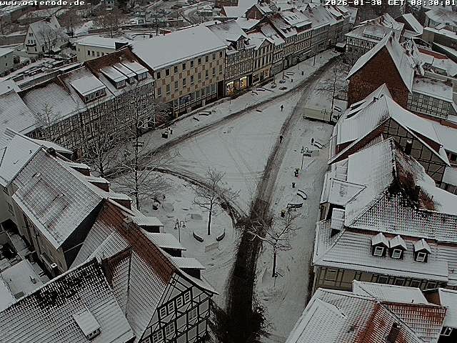 Archiv Foto Webcam Osterode Stadtzentrum