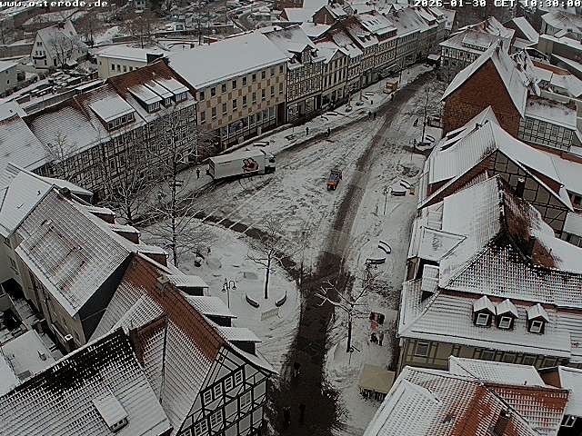 Archiv Foto Webcam Osterode Stadtzentrum