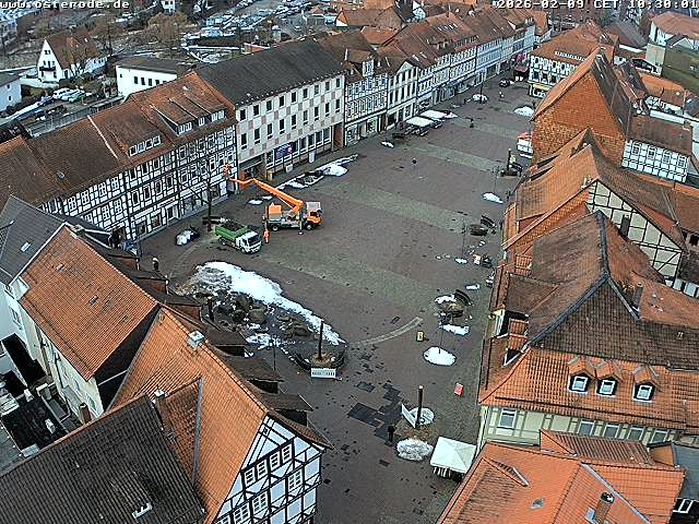 Archiv Foto Webcam Osterode Stadtzentrum