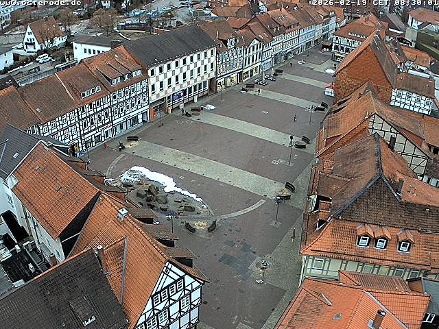 Archiv Foto Webcam Osterode Stadtzentrum