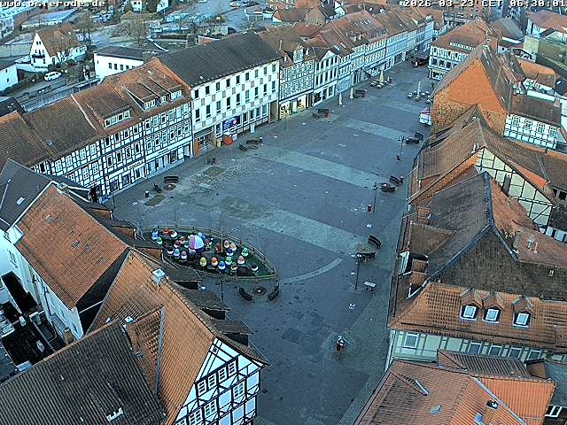Archiv Foto Webcam Osterode Stadtzentrum