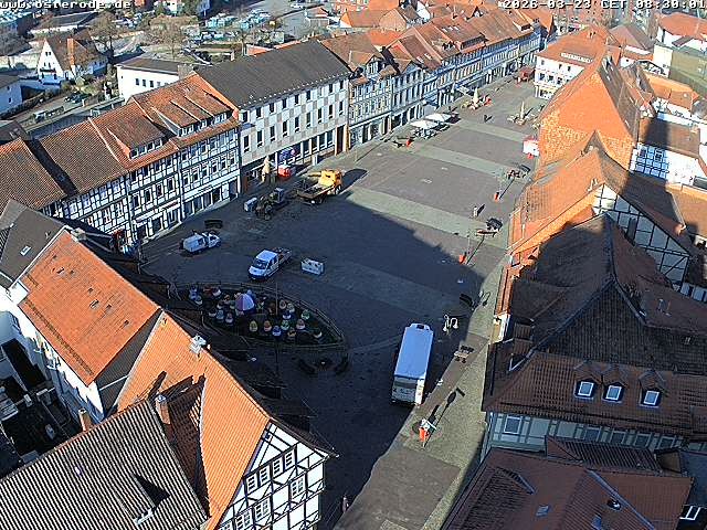 Archiv Foto Webcam Osterode Stadtzentrum