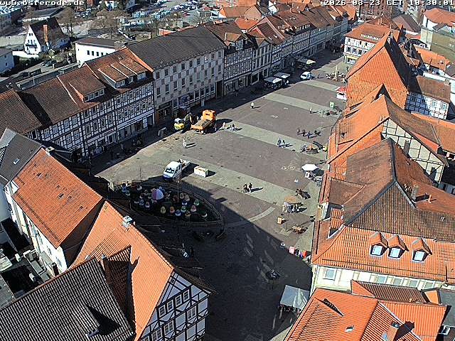 Archiv Foto Webcam Osterode Stadtzentrum
