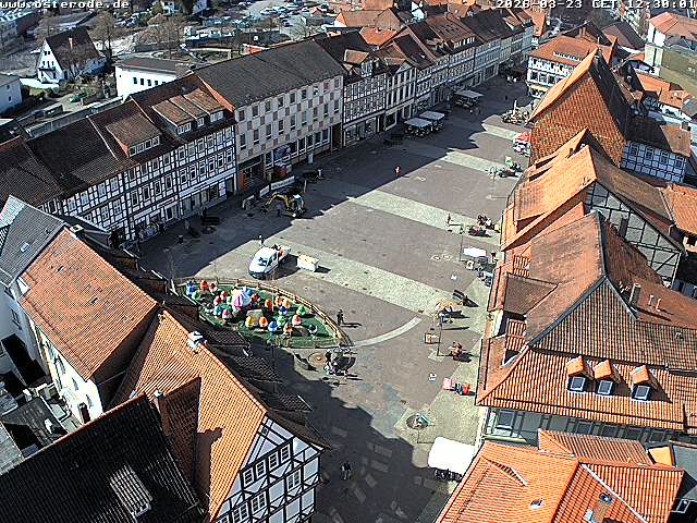Archiv Foto Webcam Osterode Stadtzentrum