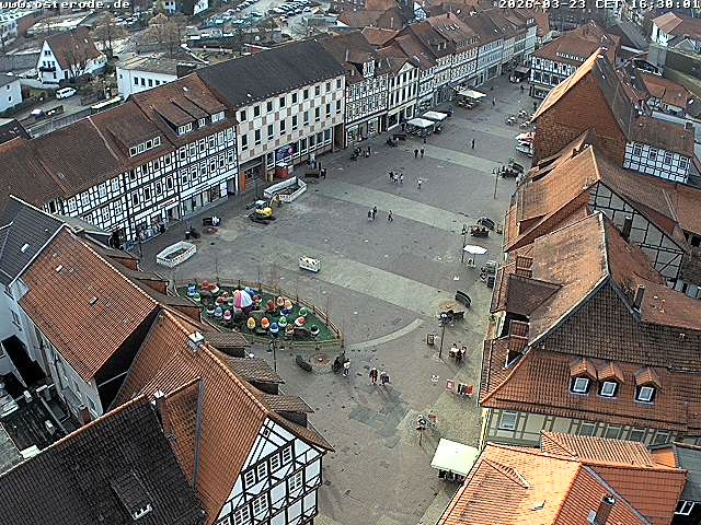 Archiv Foto Webcam Osterode Stadtzentrum