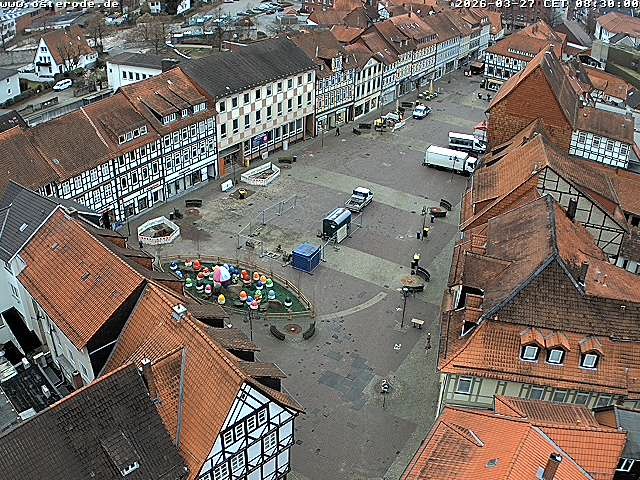 Archiv Foto Webcam Osterode Stadtzentrum