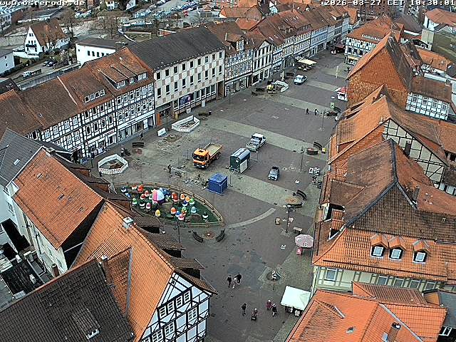 Archiv Foto Webcam Osterode Stadtzentrum