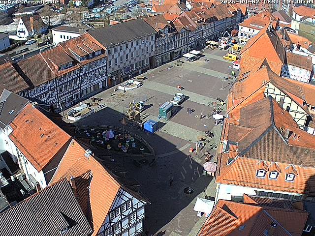 Archiv Foto Webcam Osterode Stadtzentrum