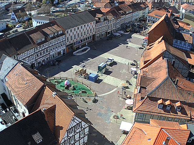 Archived image Webcam Village Osterode