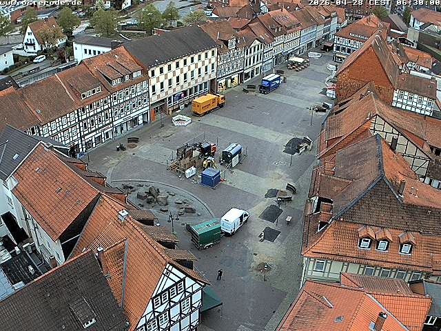 Archiv Foto Webcam Osterode Stadtzentrum