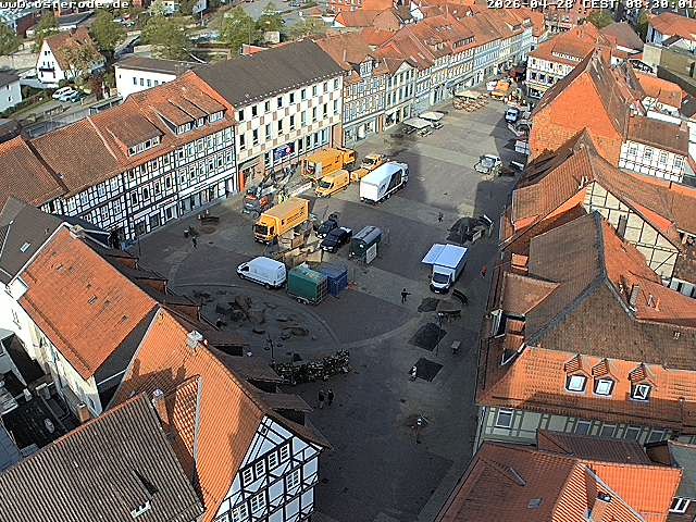 Archiv Foto Webcam Osterode Stadtzentrum