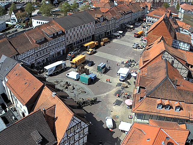 Archiv Foto Webcam Osterode Stadtzentrum