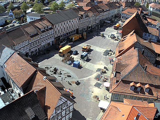 Archiv Foto Webcam Osterode Stadtzentrum