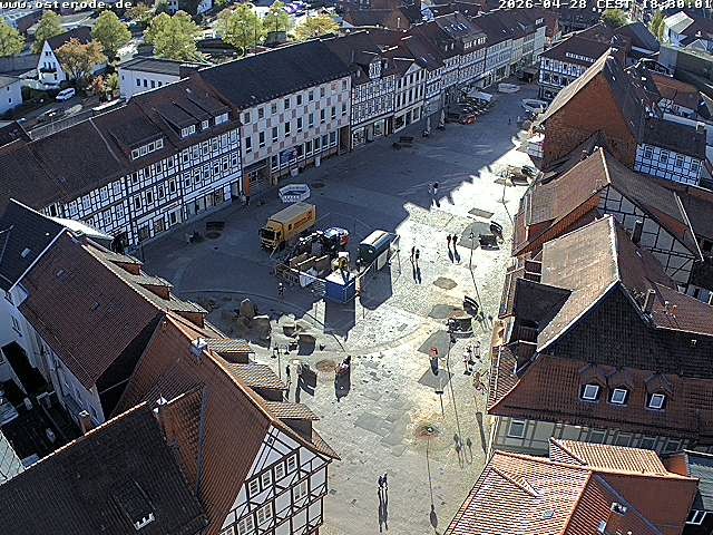 Archiv Foto Webcam Osterode Stadtzentrum