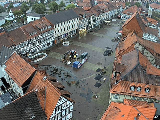 Archiv Foto Webcam Osterode Stadtzentrum