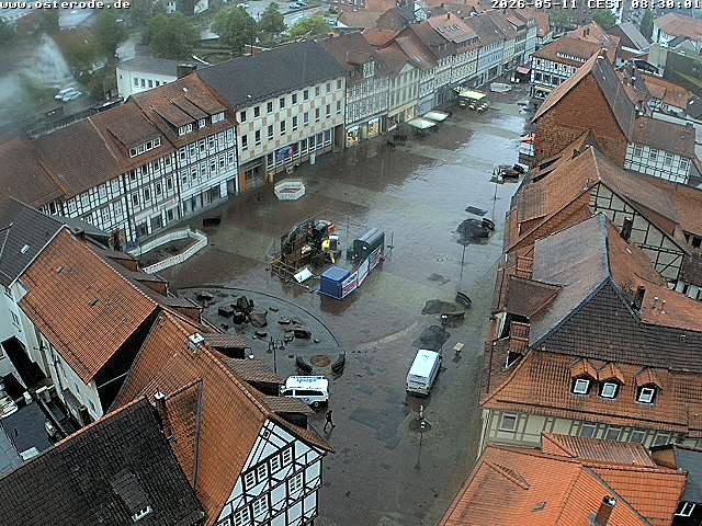 Archiv Foto Webcam Osterode Stadtzentrum