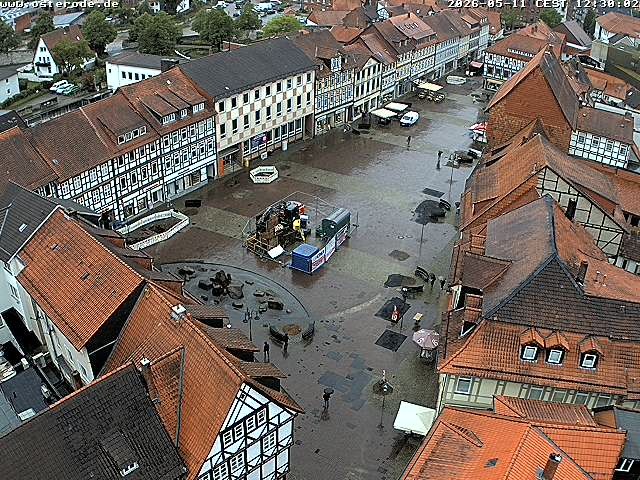 Archiv Foto Webcam Osterode Stadtzentrum
