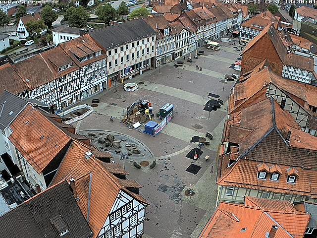 Archiv Foto Webcam Osterode Stadtzentrum