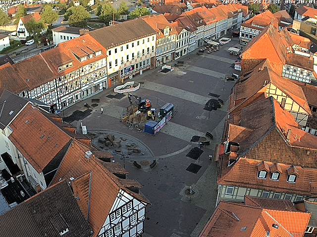 Archiv Foto Webcam Osterode Stadtzentrum