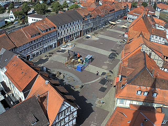 Archiv Foto Webcam Osterode Stadtzentrum