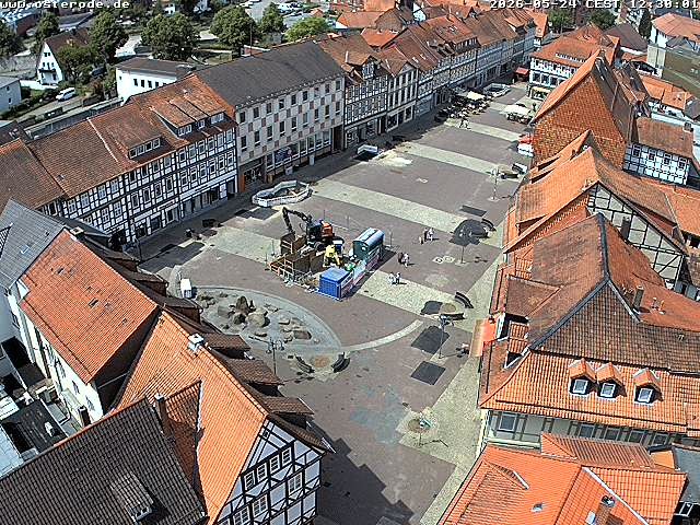 Archiv Foto Webcam Osterode Stadtzentrum