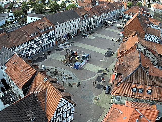 Archiv Foto Webcam Osterode Stadtzentrum
