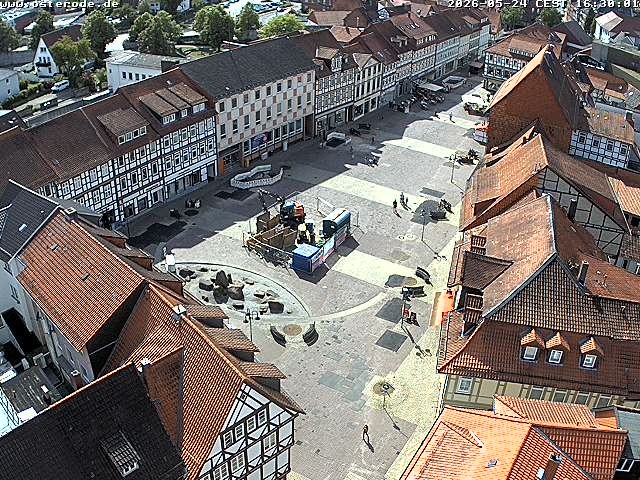 Archiv Foto Webcam Osterode Stadtzentrum