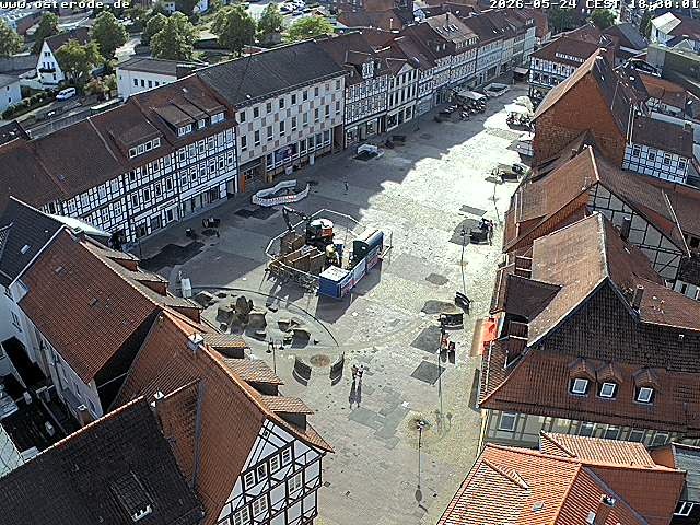 Archiv Foto Webcam Osterode Stadtzentrum