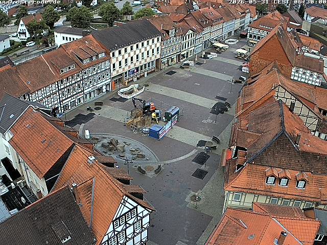Archiv Foto Webcam Osterode Stadtzentrum