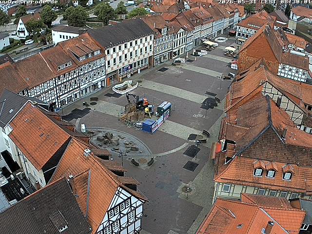 Archiv Foto Webcam Osterode Stadtzentrum