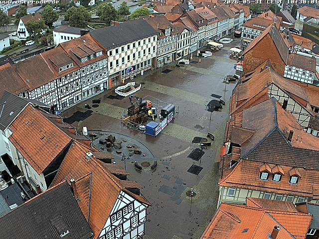Archiv Foto Webcam Osterode Stadtzentrum
