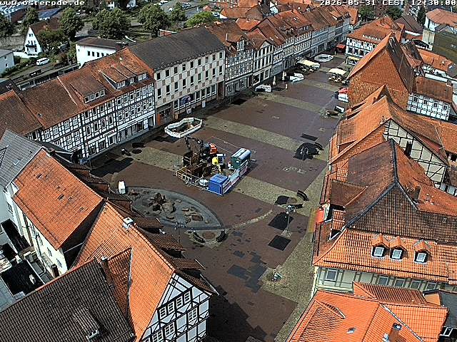Archiv Foto Webcam Osterode Stadtzentrum